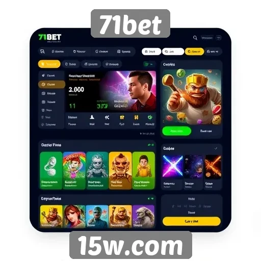 Interface do usuário do 71bet é intuitiva