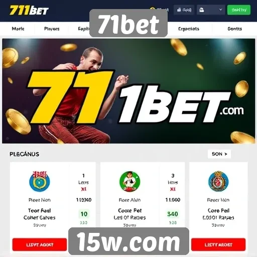 Promoções e bônus disponíveis no 71bet